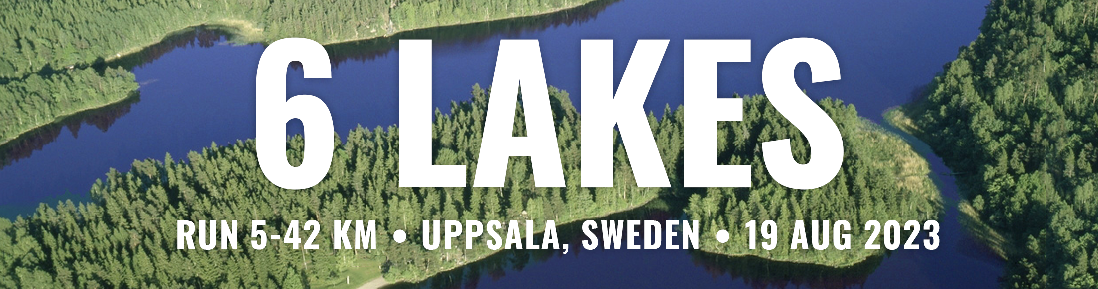 6 lakes marathon and half marathon, Uppsala, Sweden